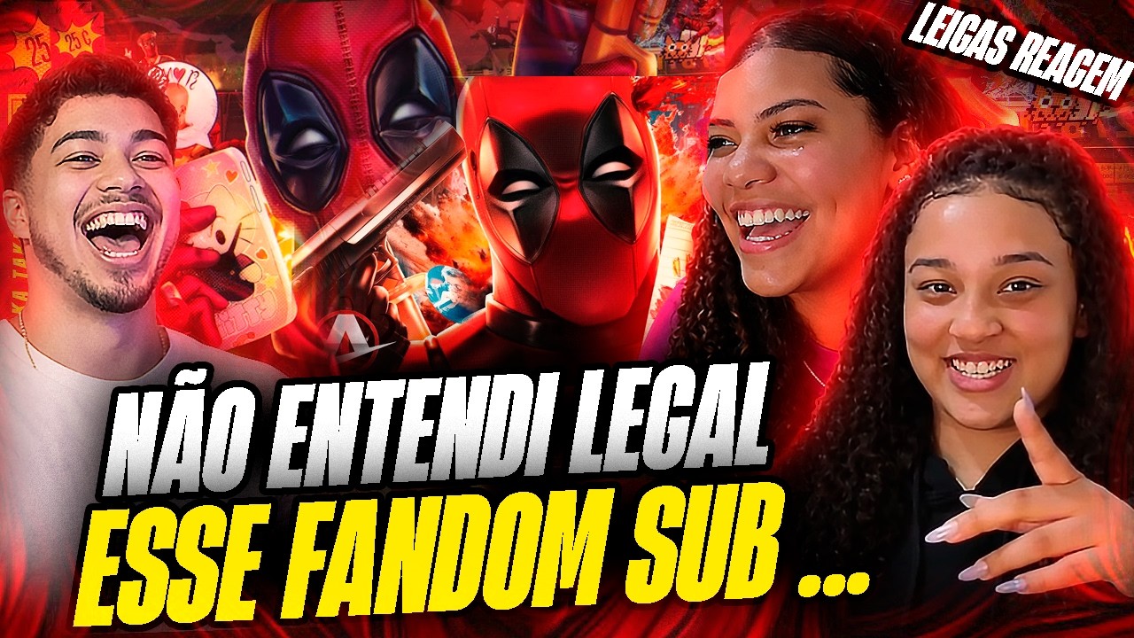 LEIGAS REAGEM 2 em 1 DEADPOOL e KIDPOOL Ado ado ado / ApenasGeekReact