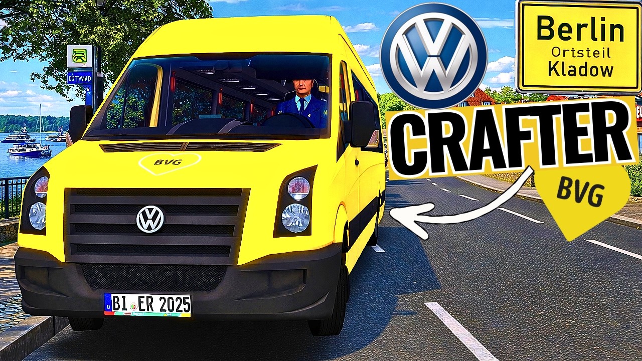 OMSI 2 🚌 - VW CRAFTER 🚐 SPRINTER als BVG-Nachtbus! 🌜 - Let's Play Omsi 2 [#1035]