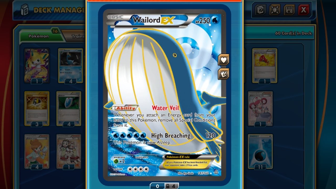 Bad Deck Monday - Wailord EX Deck!
