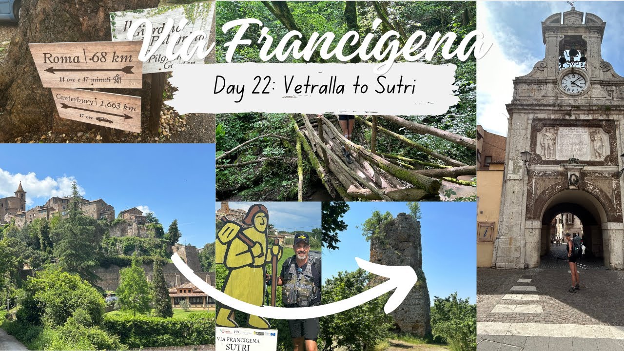 Hike From Vetralla To Sutri: 24km Journey On Italy&rsquo;s Via Francigena - Stunning 4K | Hike the Camino
