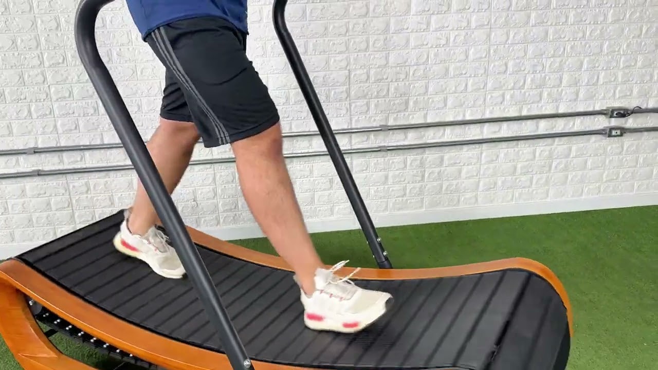 Esteira Curva de Madeira - Rino Force Equipamentos Fitness