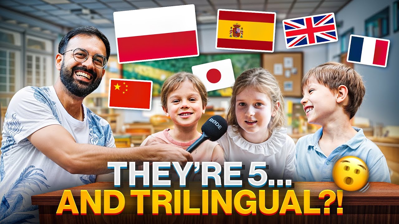 Kids in Poland Speak 3, 4... Even 5 Languages! How Is This Possible? 🫨