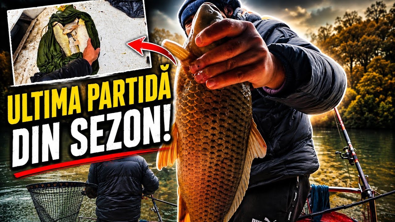 🎣Danube Delta Carp Fishing - The Season Finale!🎣