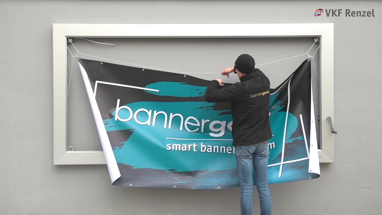 bannergear™ Wall System - Change Your Outdoor or Indoor Banner Quickly and Easily!