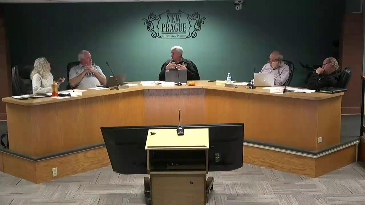 New Prague City Council - January 6th, 2026