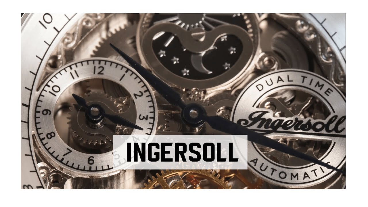 Механические наручные часы Ingersoll. История марки и обзор модели I07702
