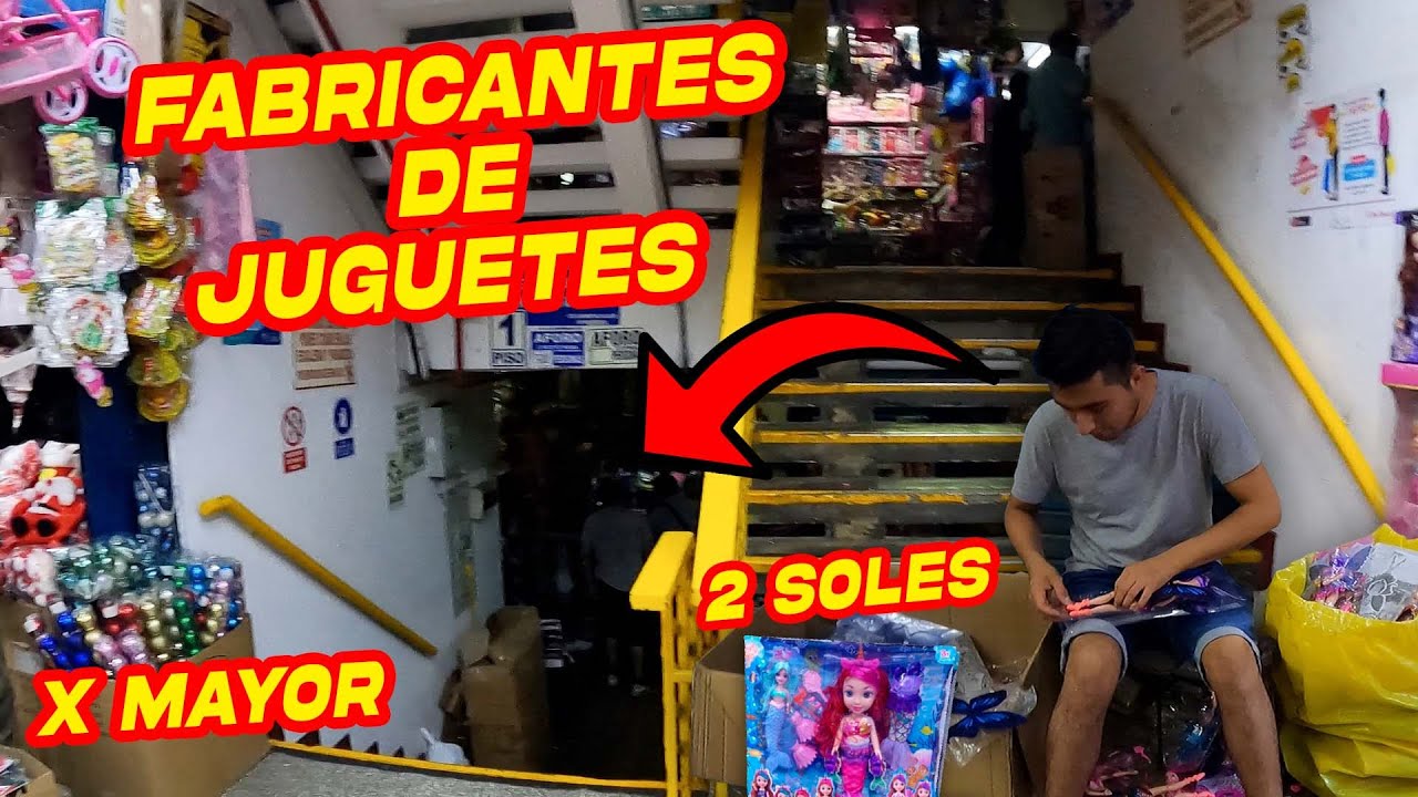 FABRICANTES DE JUGUETES en LA COLMENA del CENTRO DE LIMA