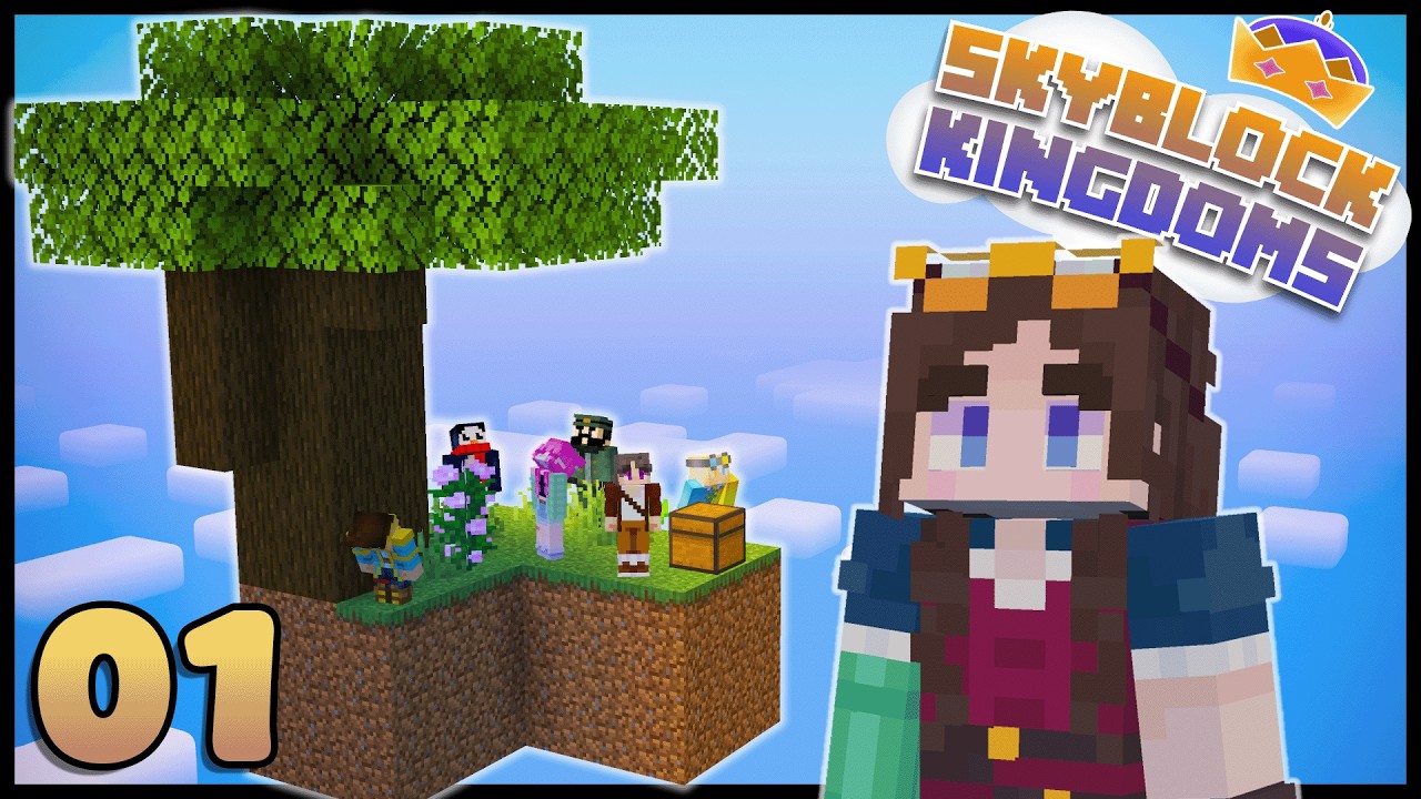 I Joined the First Skyblock SMP… Again! | Skyblock Kingdoms Season 2