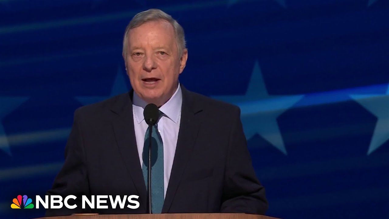 Durbin at DNC: Trump 'like a bad boss,' his record 'defined by failure'
