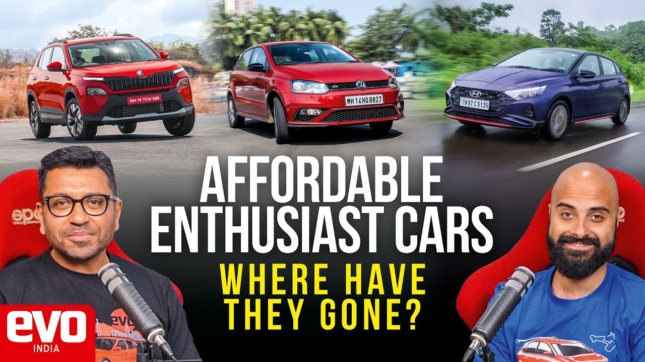 Where are India’s affordable enthu cars | Feat. Polo, i20 N Line, Kylaq & more  | evo India podcast