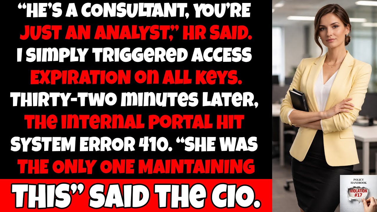 She Triggered Access Expiration. 32 Minutes Later, the System Hit Error 410.