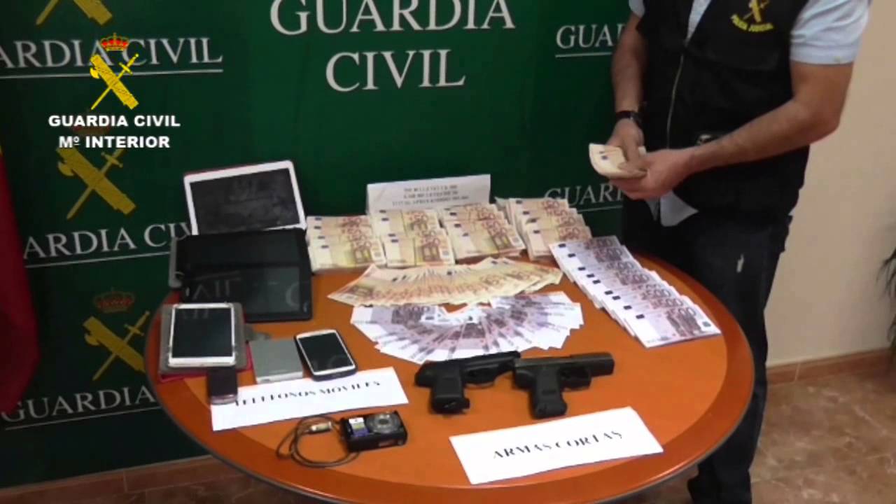Operación  Rencilla. Operaciones de la Guardia Civil. UCO, Málaga