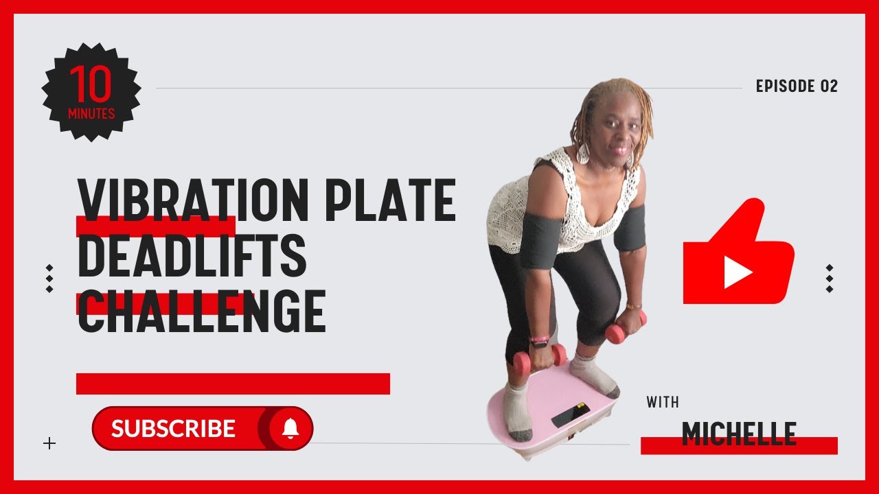 Vibration Plate Workout Deadlifts Challenge 🔥 Boost Strength & Build Muscle Fast!