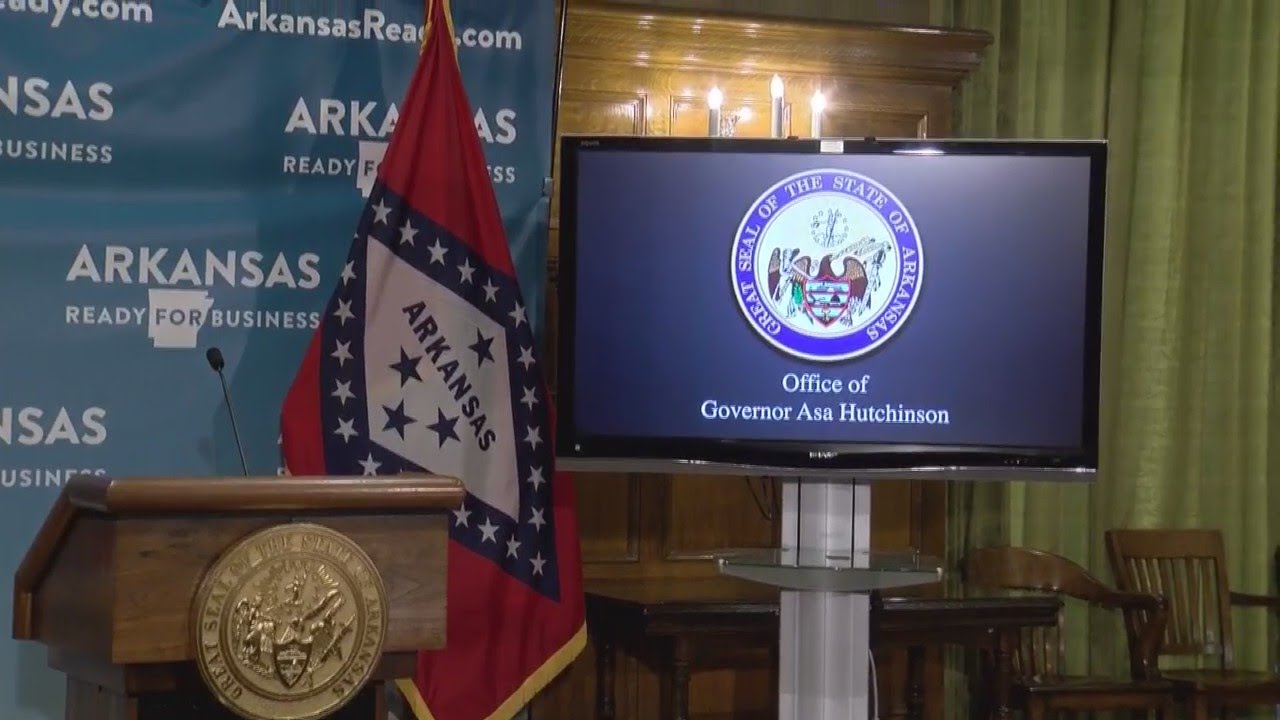 Coronavirus in Arkansas: Governor Hutchinson, ADH officials discuss increase in contact tracing