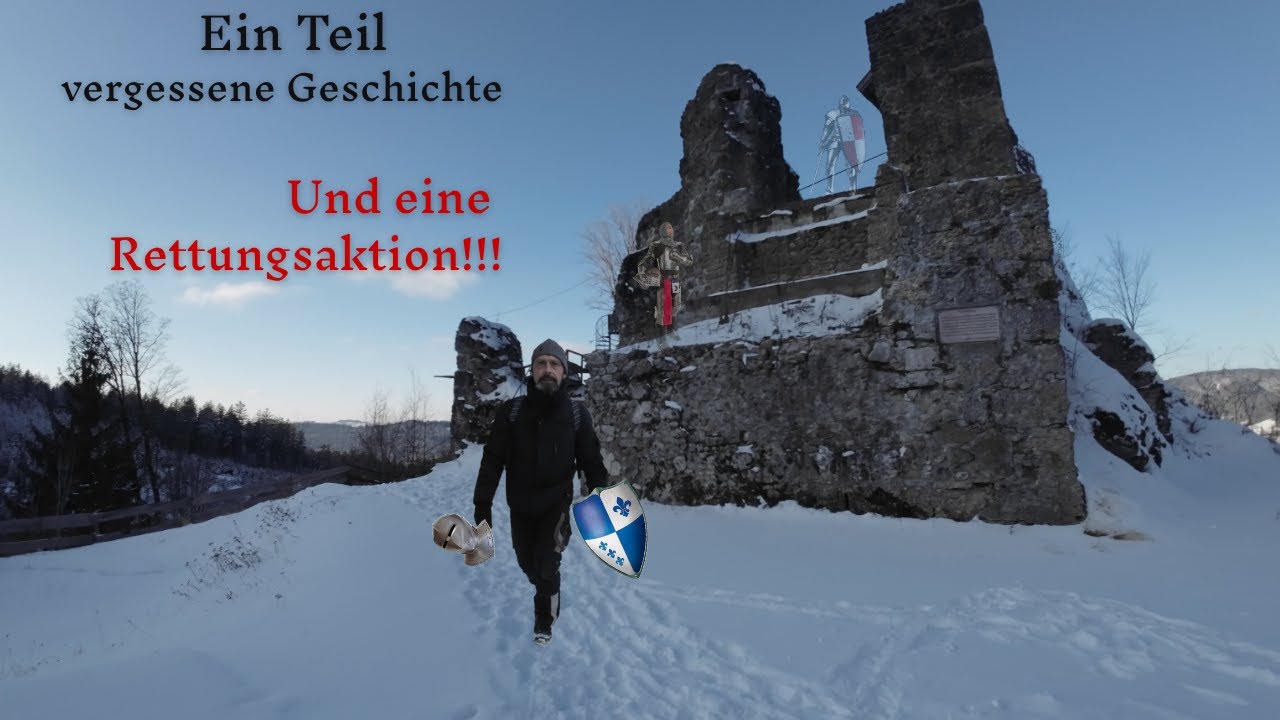 Burg Alt-Trauchburg bei Schnee | Geister der Vergangenheit | #lostplace #viral #urbexer