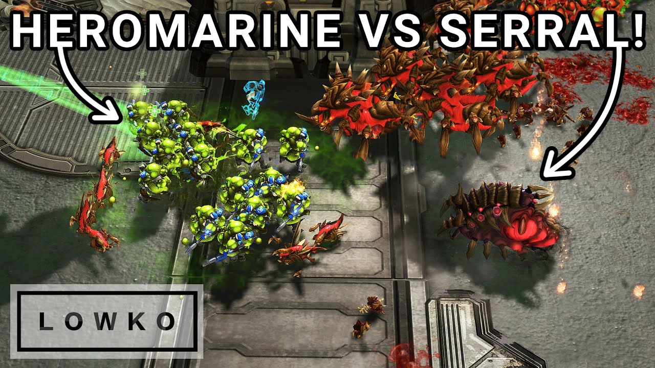 StarCraft 2: SNEAKY FUNGALS - Serral vs HeroMarine!
