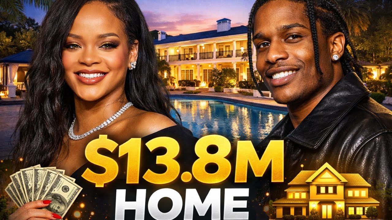 Inside Rihanna’s $13.8M Beverly Hills Mansion With A$AP Rocky!