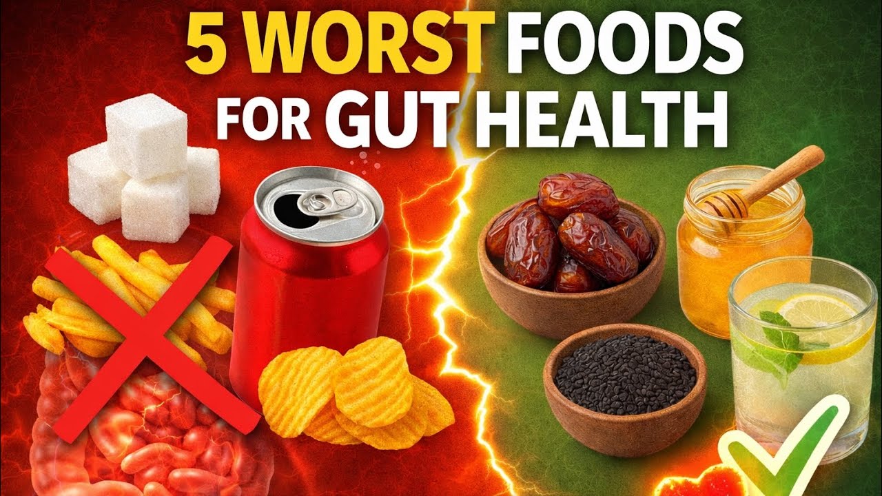 Top 5 Gut-Damaging Foods You Should Stop Eating Today