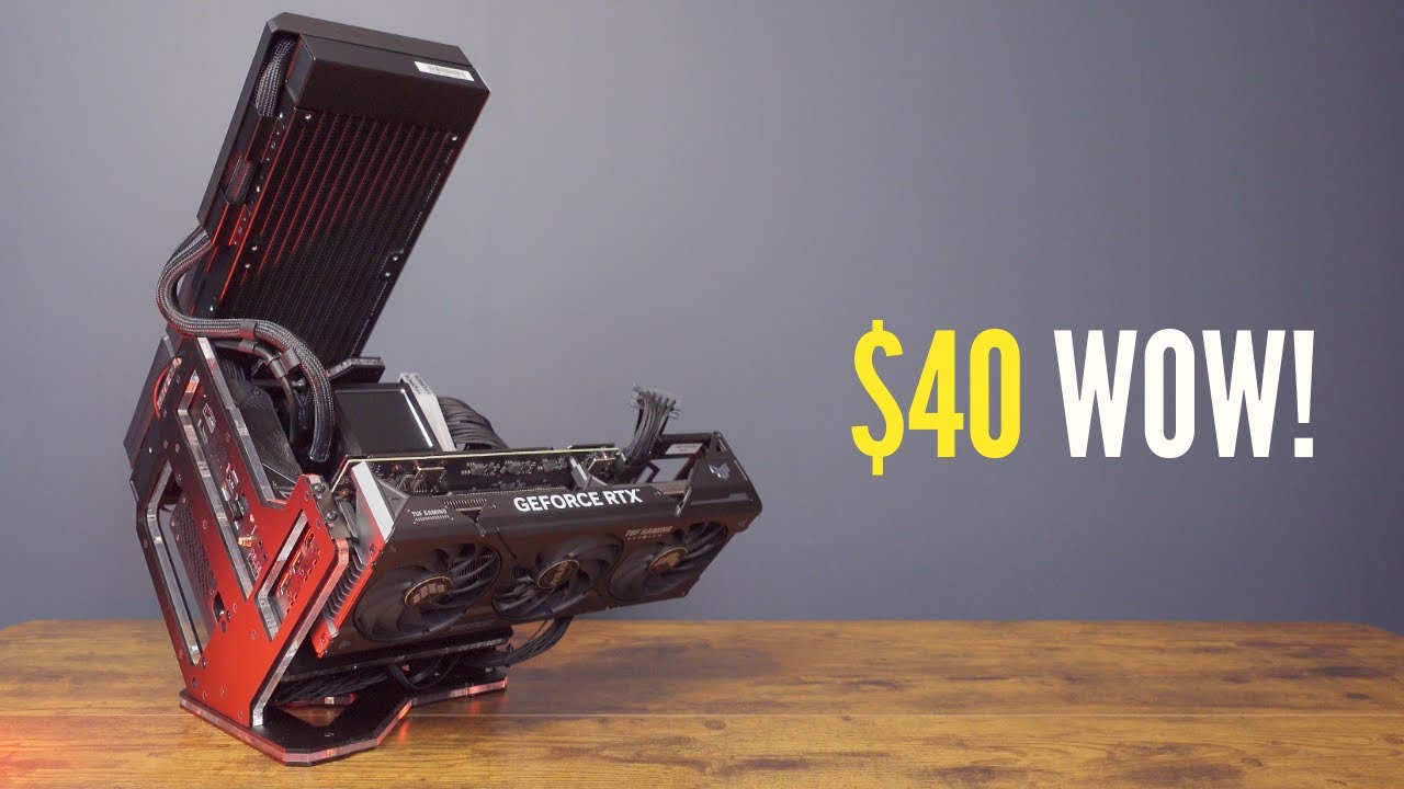 Building a $40 Open‑Air Mini‑ITX Beast – GEEEK Rhino S Mini-ITX Open Air Frame! | 7800X3D, RTX4070S