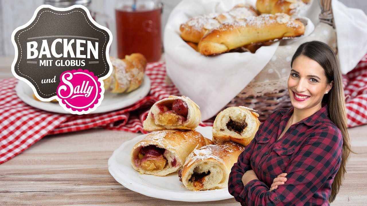 Picknickhörnchen mit 2 Füllungen | Backen mit Globus & Sallys Welt #31