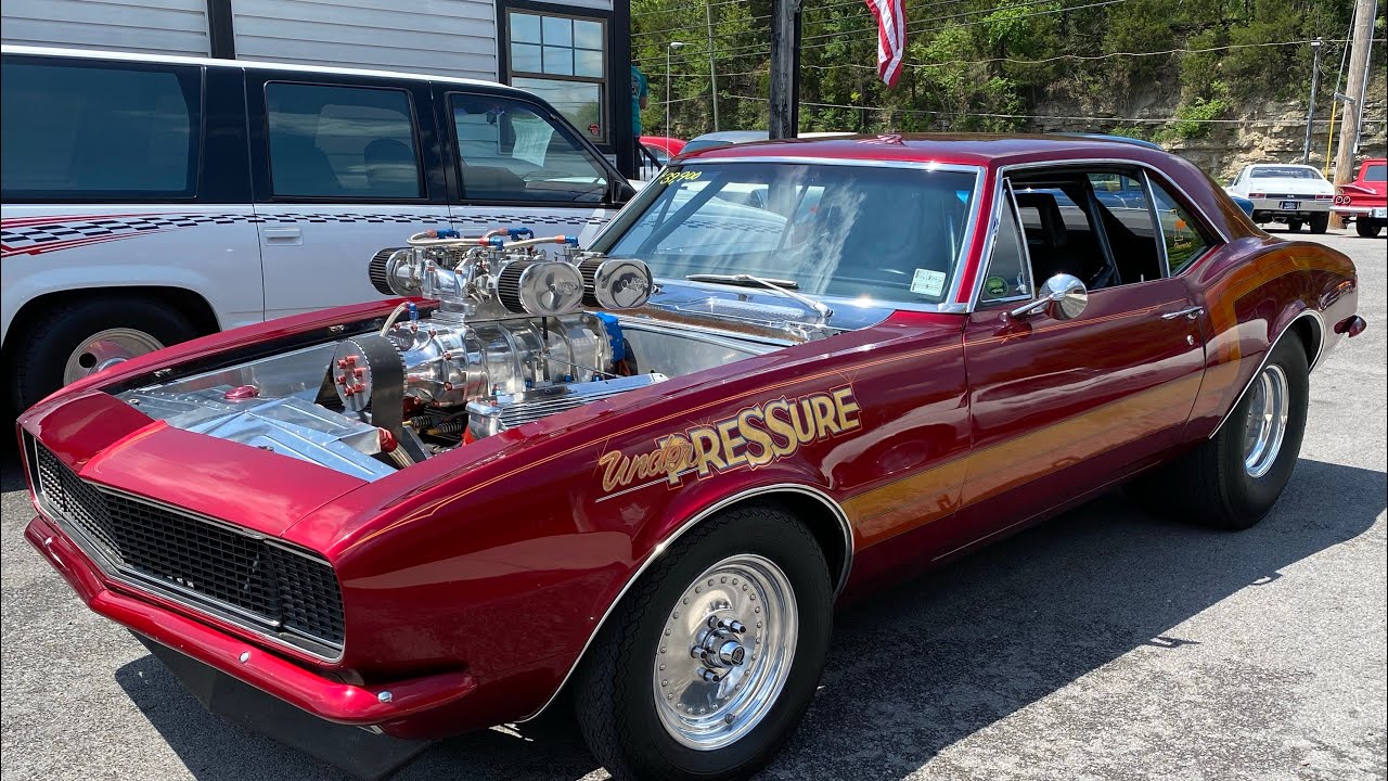 Тест-драйв Chevrolet Camaro «Pro Street» Big Block 1967 года. ПРОДАНО за 39 900 долларов. Maple M...