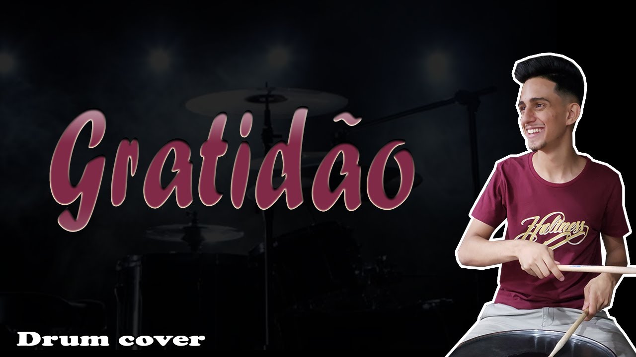 GRATIDÃO - Jonas Gouvêa (DRUM COVER) | Cristo vivo