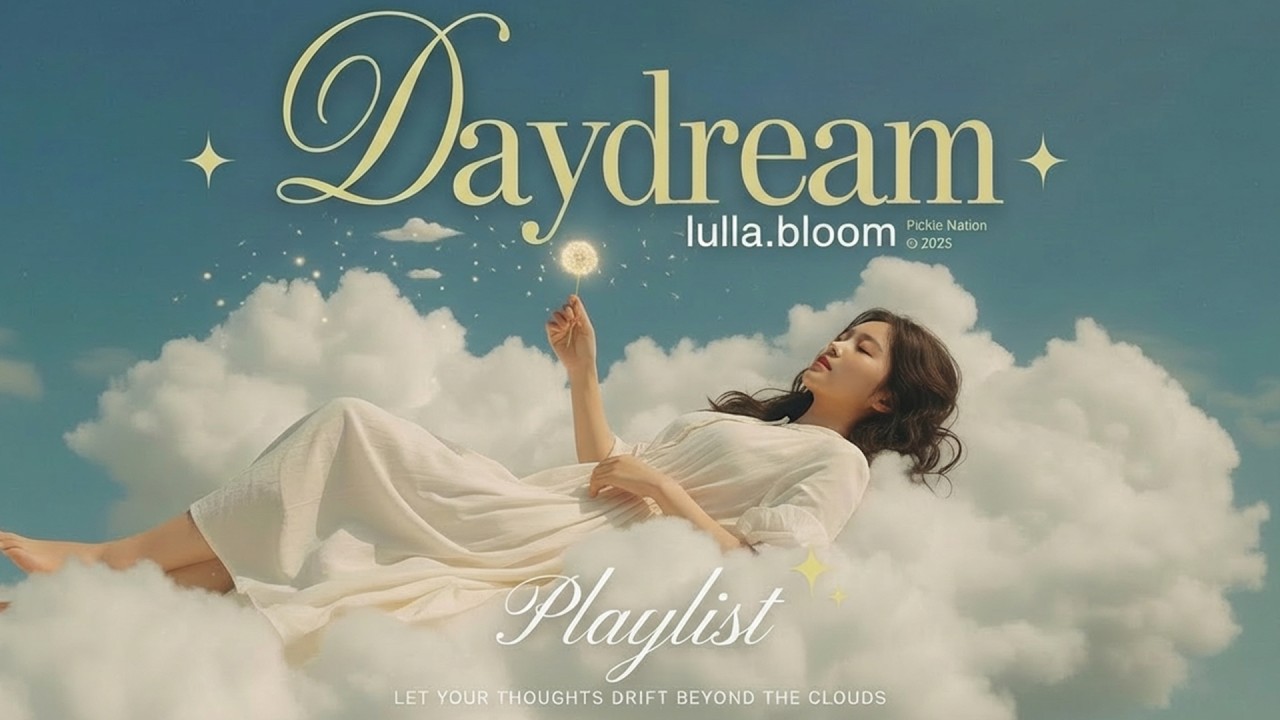 [Playlist] feels like daydreaming under the blue sky ☁️ in Dreamy Blue | K indie R&B | cafe music