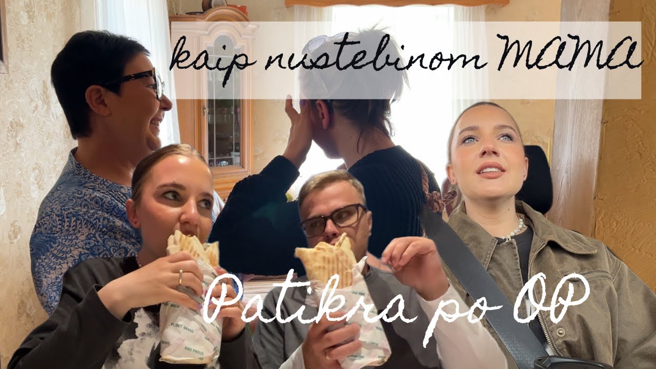 Patikra po operacijos. Kaip šventėm Mamos dieną. Naujienos svetainėje♥️