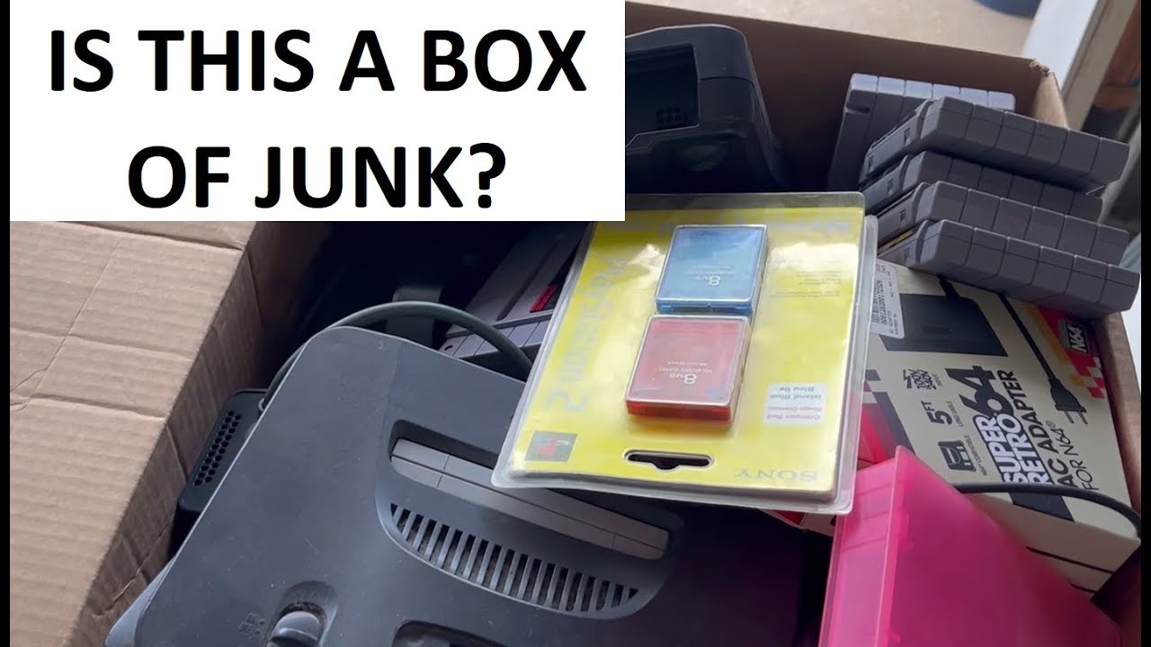 I BOUGHT AN UNTESTED LOT OF VIDEO GAME STUFF FOR $300!