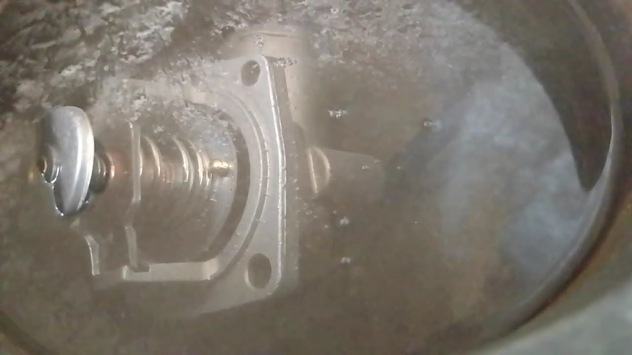 Lacetti termostat CRB 92° 1.8LDA проверка открытия 