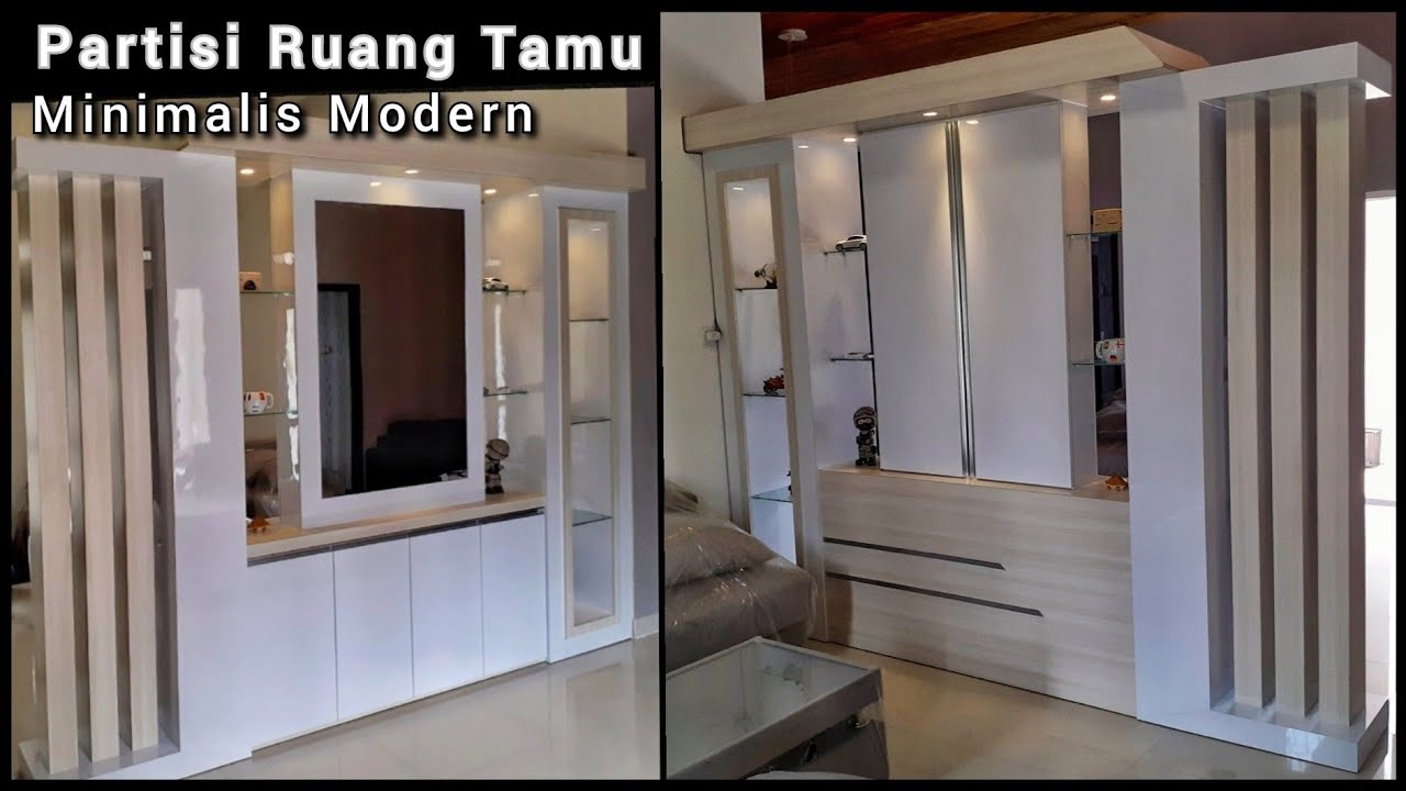 Membuat Partisi Ruangan Minimalis - Sekat Pembatas Ruangan