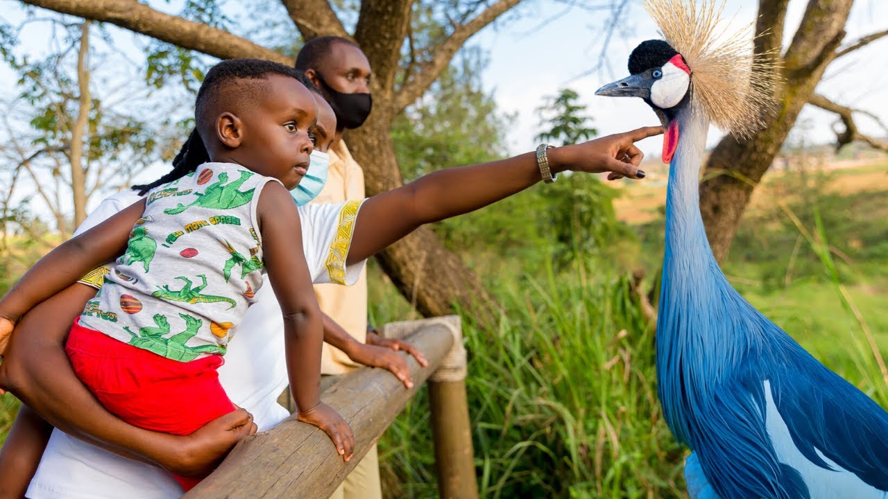 Radio presenter Sandrine Isheja and her son discover Umusambi Village in Kigali!