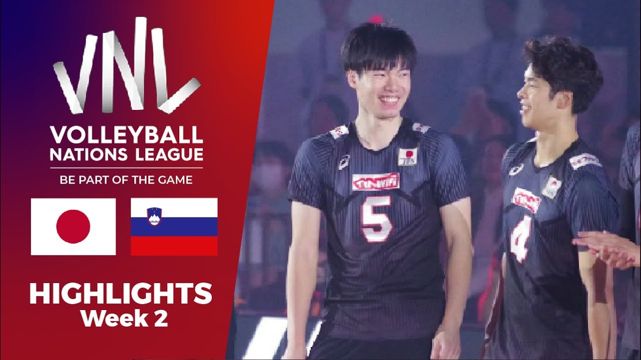 🇸🇮 SLOVENIA vs 🇯🇵 JAPAN | Highlights | Week 2 | VNL 2025 🏐🔥 [4K]