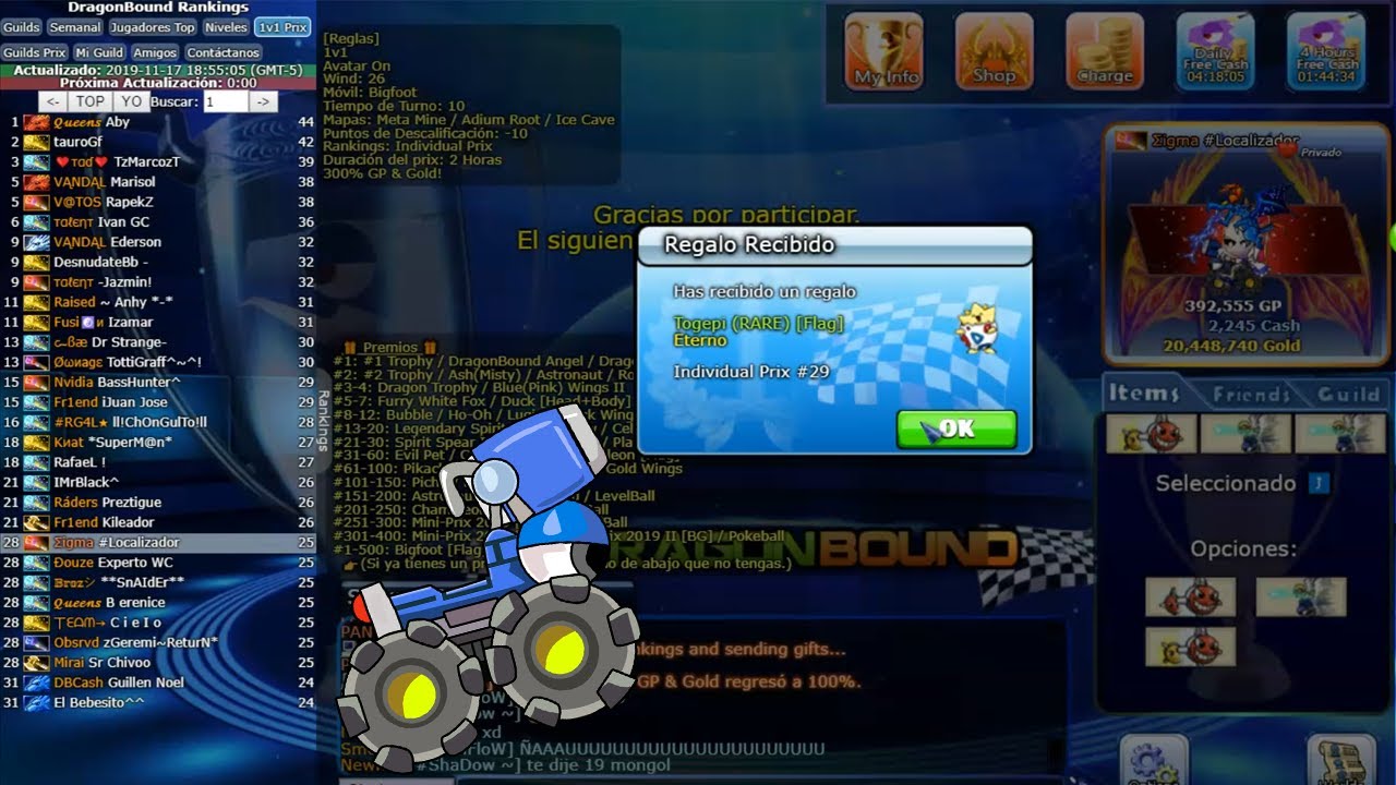 Dragonbound | Miniprix On Bigfoot - 1ra plana inesperada