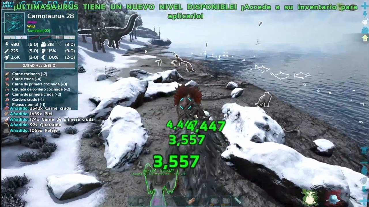 ARK capitulo 9 ( la zona de nieve)