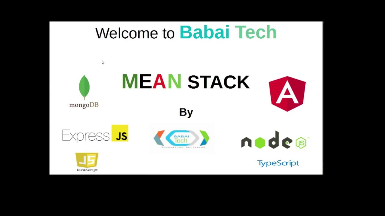 MEAN stack intro and  local  environment setup || part 1 || Babai tech