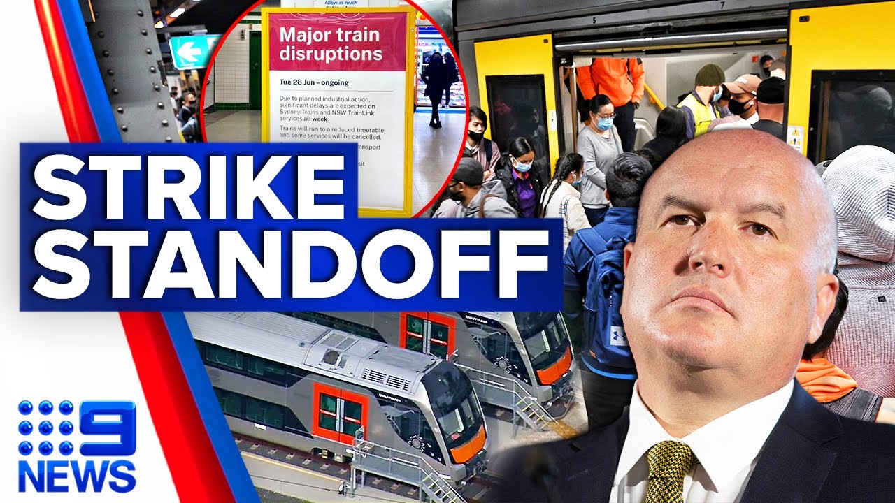 Sydney train strikes continue despite NSW Government agreeing to demands | 9 News Australia