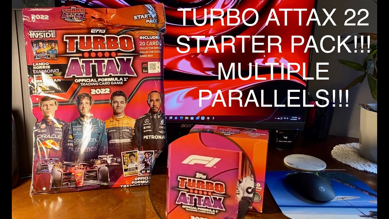 STARTER PACK | Topps Formula 1 TURBO ATTAX 2022 Starter Pack