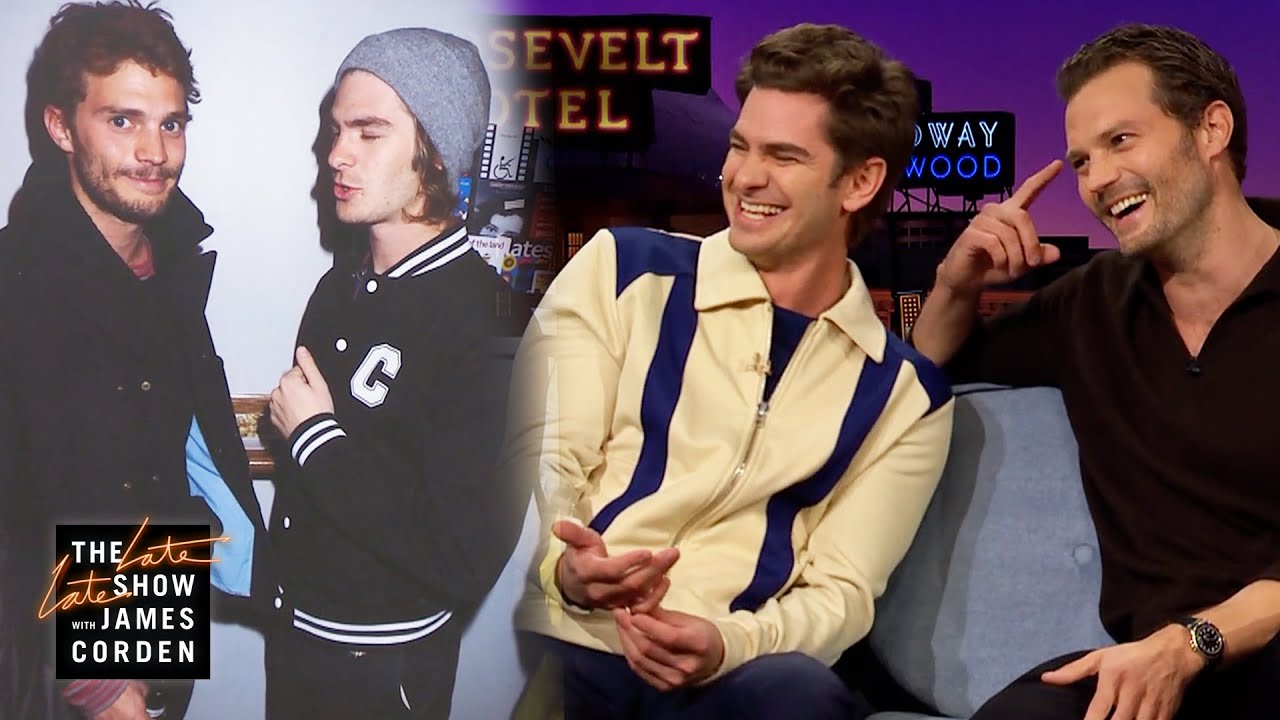 Andrew Garfield & Jamie Dornan Go Waaay Back