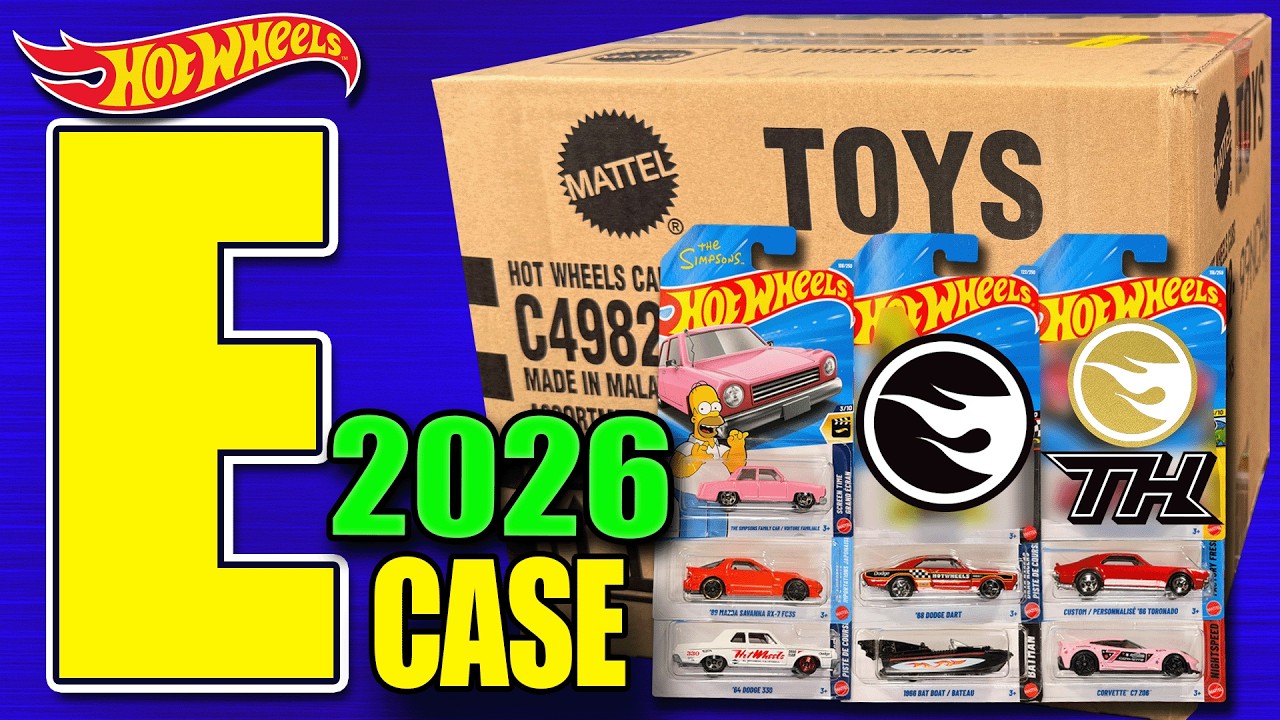 Unboxing Hot Wheels 2026 E Case: Treasure Hunt and SUPER Treasure Hunt Inside!