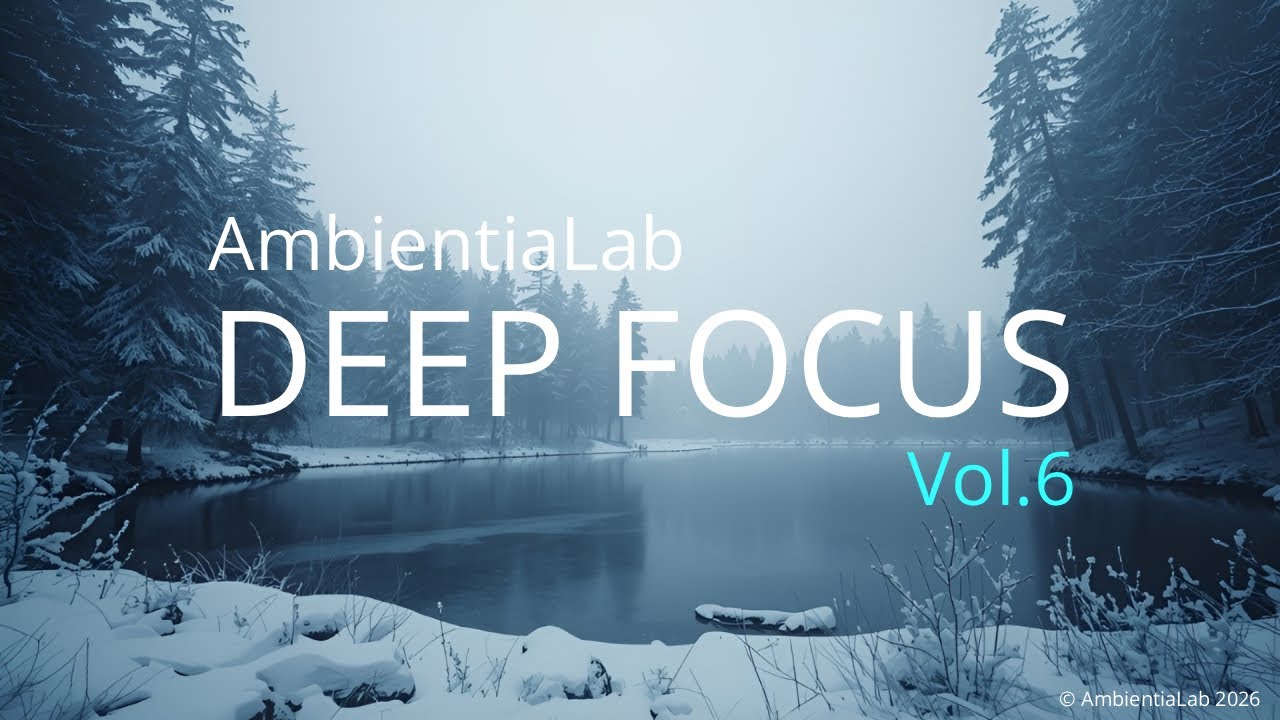 Deep Focus Ambient Music - Pure Deep Focus - 3 Hours - Vol.6