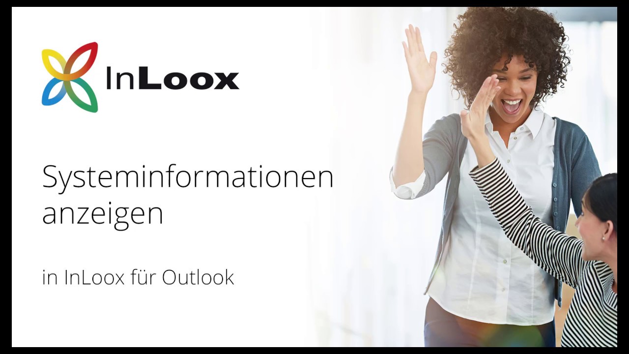 Video-Tutorial: Systeminformationen anzeigen in InLoox 10 f&uuml;r Outlook [unvertont]