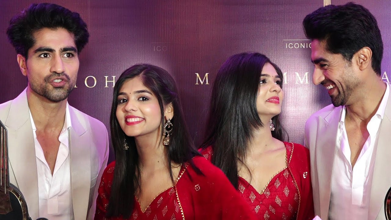 Pranali Rathod And Harshad Chopda At International Iconic Awards 2022