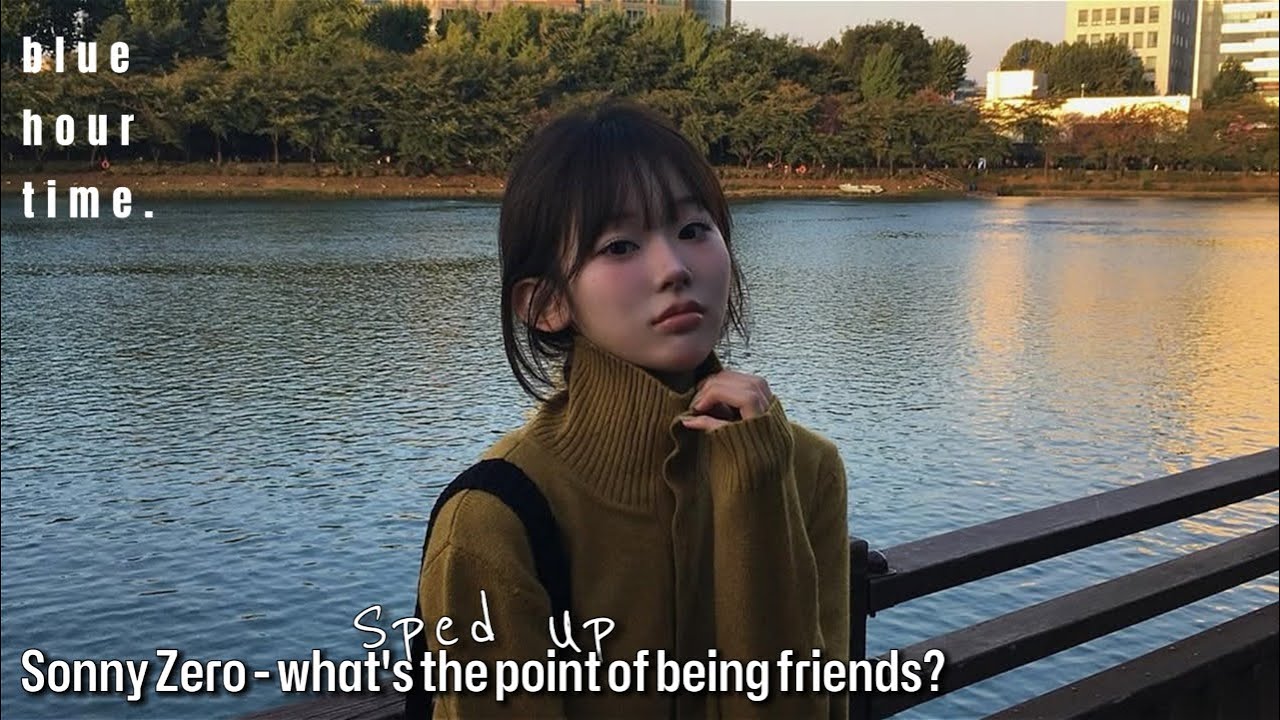 Sonny Zero - what's the point of being friends? [ Sped Up ]