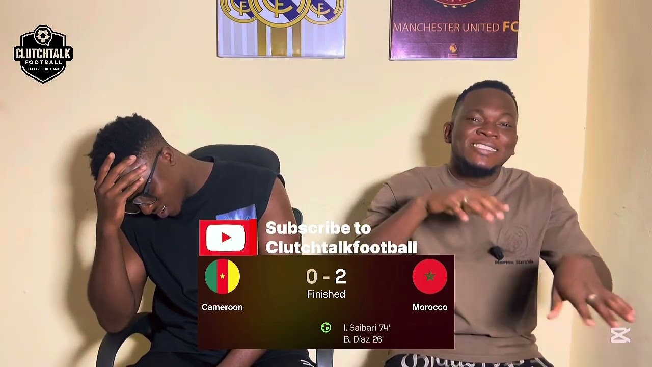 Cameroon 0-2 Morocco Post match talks 