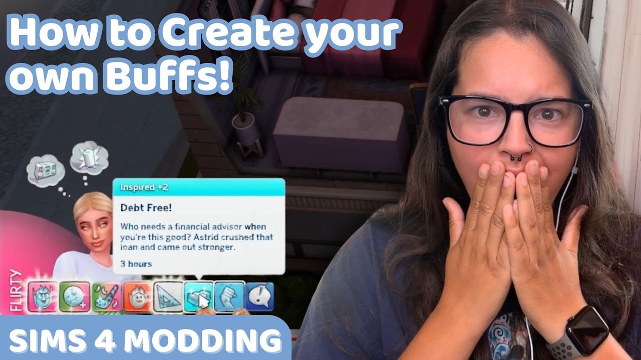 Visible Buffs & Hidden Buffs | Sims 4 Mod Tutorials 2025