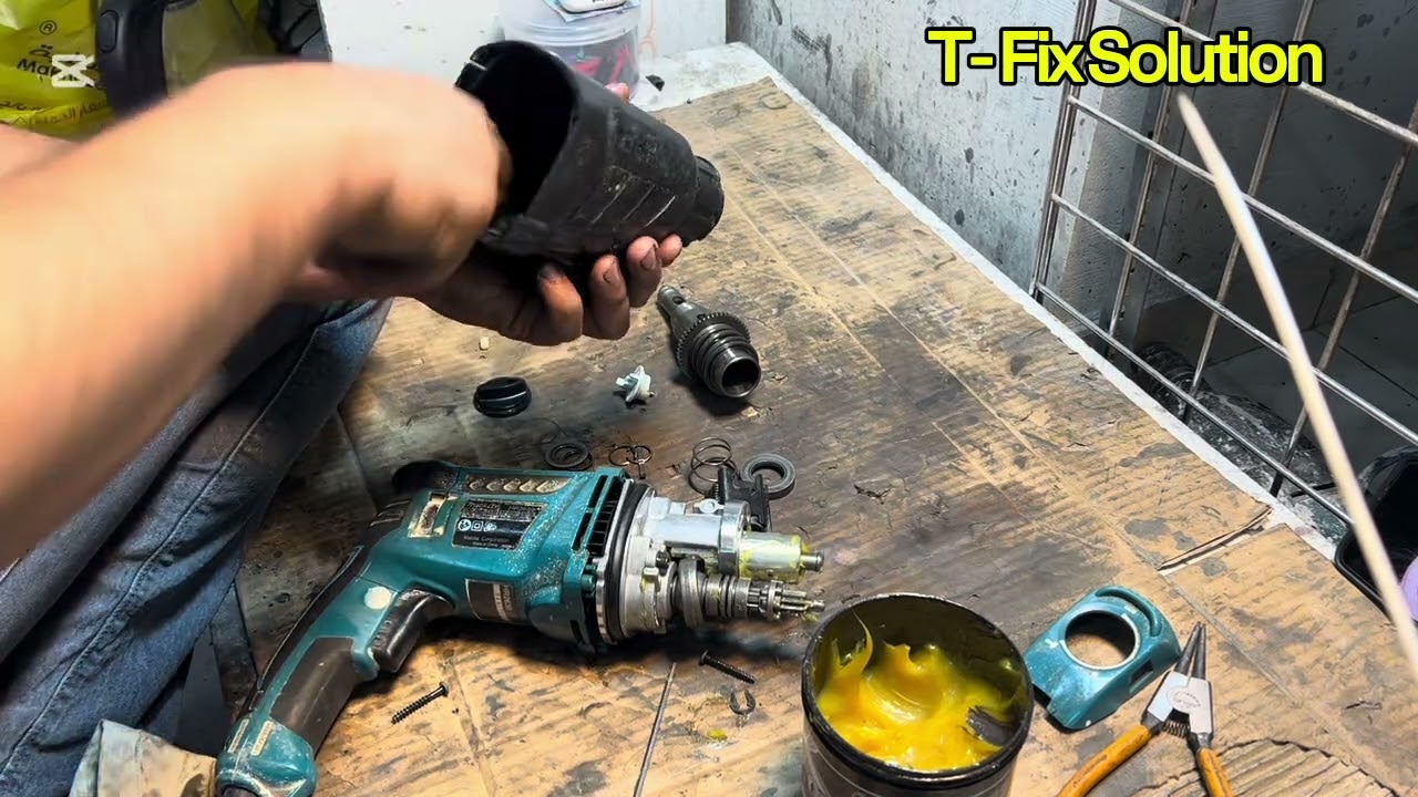 MAKITA 3 OPTION HAMMER DRILL & CYLINDER CHANGE