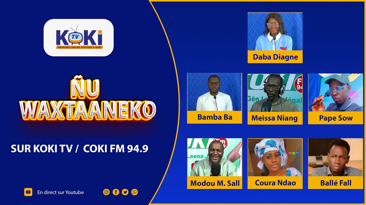 🔴EN DIRECT ÉMISSION ÑU WAXTAANEKO