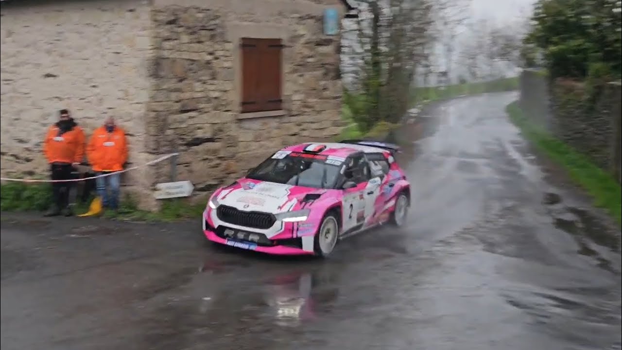 RALLYE DE LOZÈRE 2025 : de la pluie et des cordes que dire de mieux ?