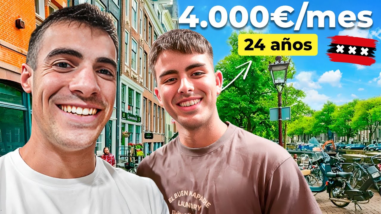 Amsterdam: La Ciudad Más Fácil para Ganar Dinero trabajando.